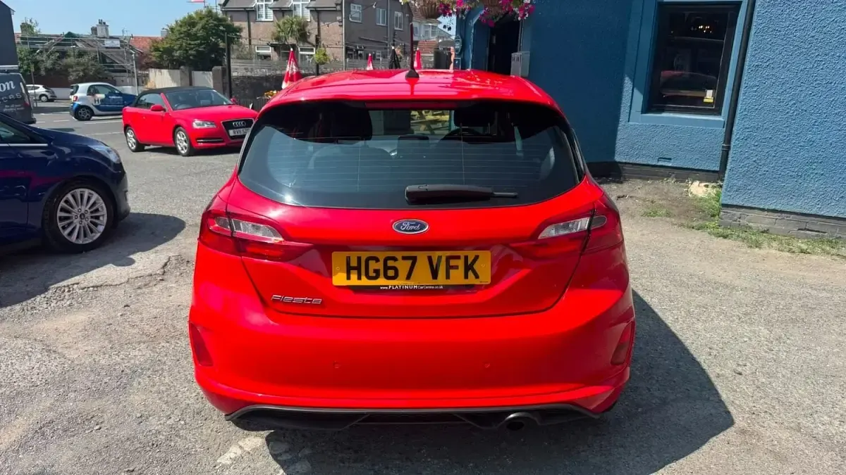 Used Ford Fiesta ST-Line 2018 Red Hatchback