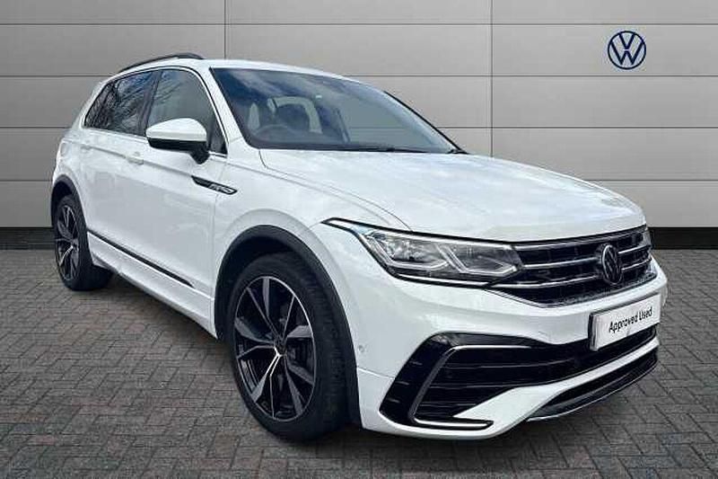 Used VW Tiguan R-line 150 HP (110 kW) 2023 White SUV