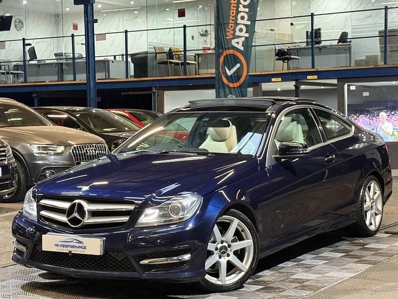 Blue Used 2012 Mercedes C220 AMG Coupe | £4,799 (Fair price) - Image 1/4