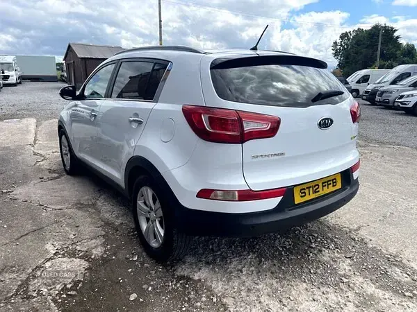 Used Kia Sportage 114 HP (83 kW) 2012 White SUV