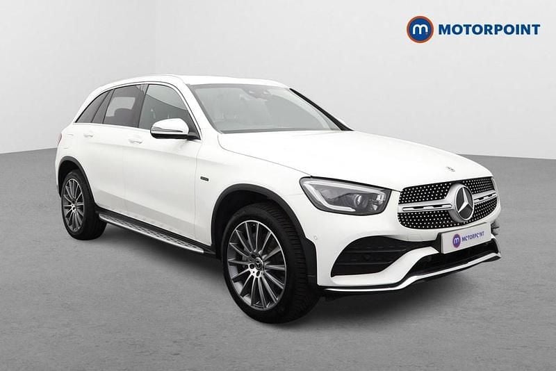 White Used 2020 Mercedes GLC300e AMG Line Premium SUV | £26,549 (Fair price) - Image 1/4