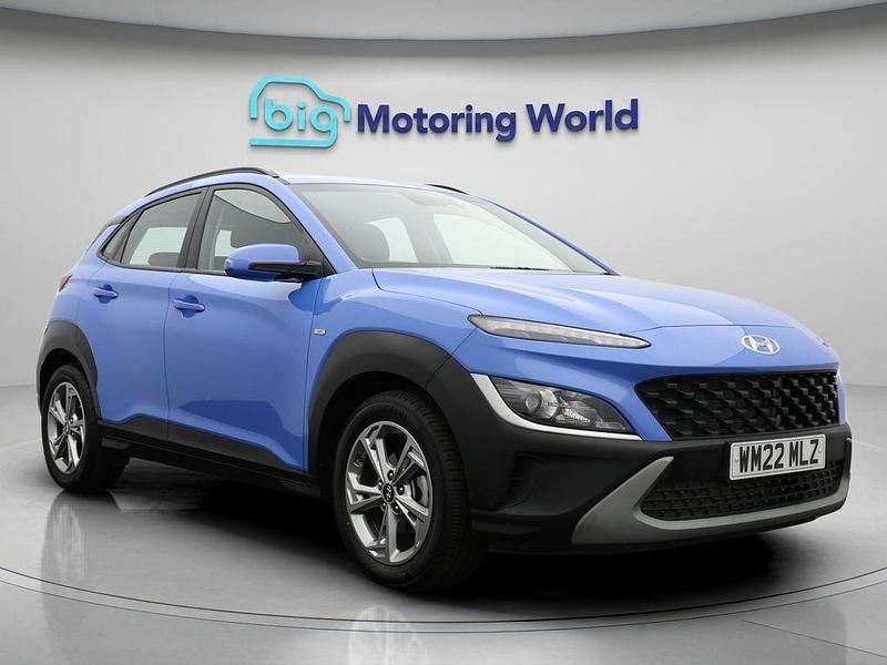 Blue Used 2022 Hyundai Kona SE SUV | £14,400 (Fair price) - Image 1/4