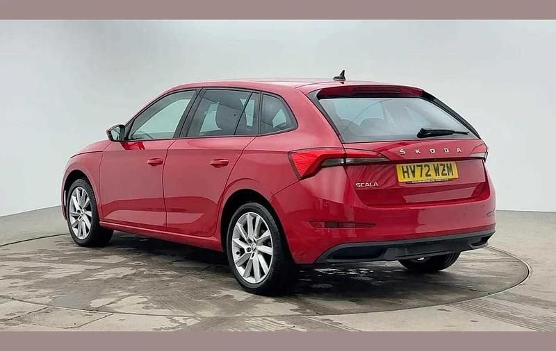 Used Skoda Scala SE L 108 HP (79 kW) 2022 Red Hatchback