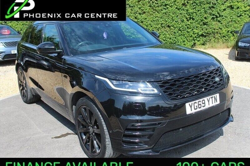 Santorini black metallic Used 2020 Land Rover Range Rover Velar SE Dynamic SUV | £23,495 - Image 1/1