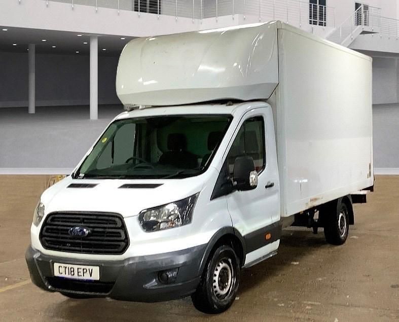 Used Ford Transit 130 HP (95 kW) 2018 White Cabriolet