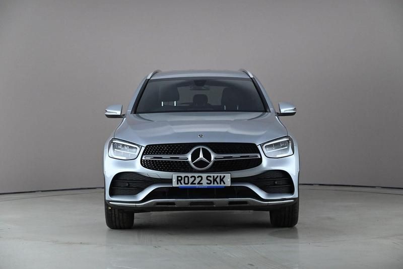 Used Mercedes GLC300e AMG line 2022 Silver SUV