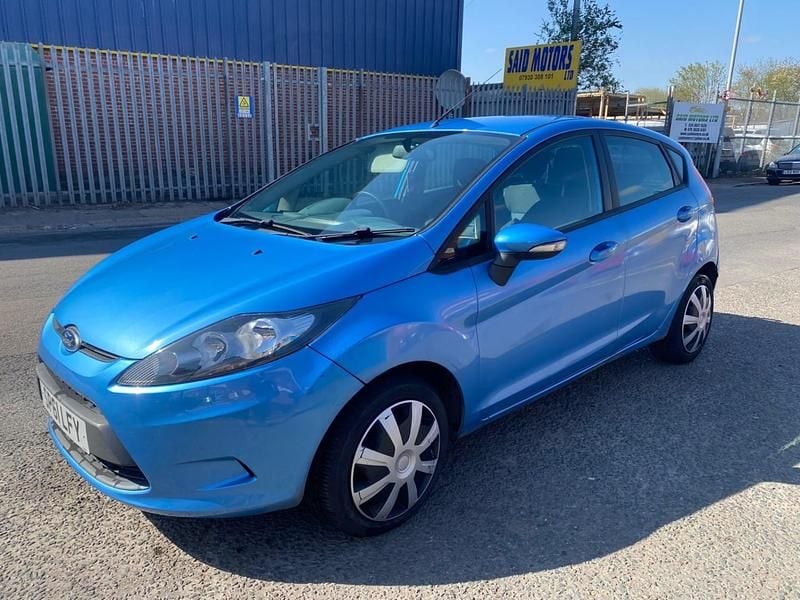 Used Ford Fiesta 82 HP (60 kW) 2011 Blue Hatchback