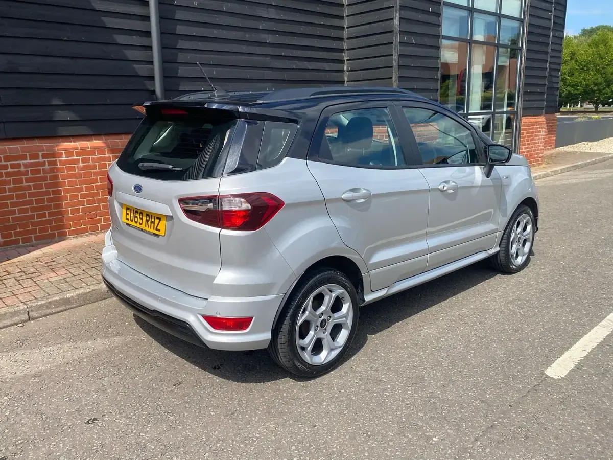 Used Ford Ecosport ST-Line 125 HP (91 kW) 2019 Silver SUV