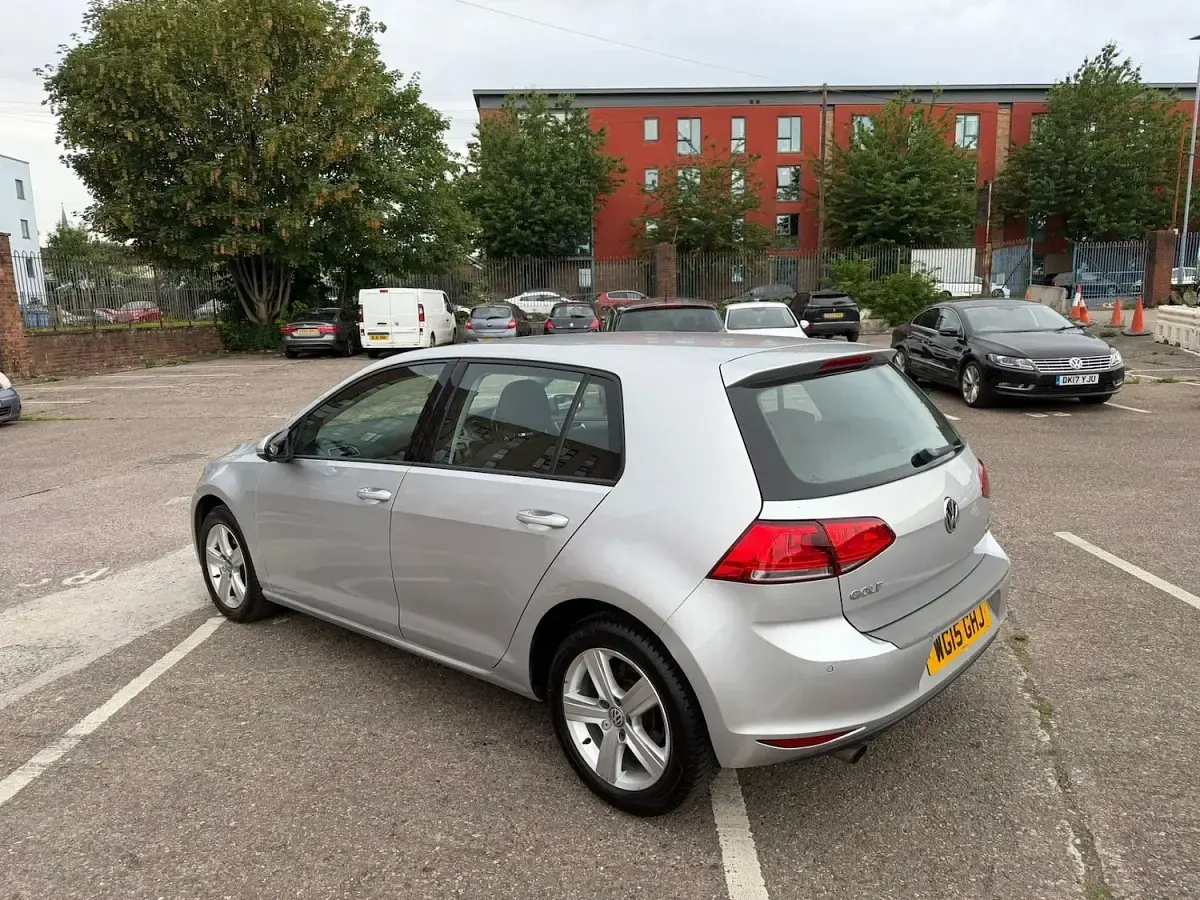 Used VW Golf VII Match 2015 Silver Hatchback
