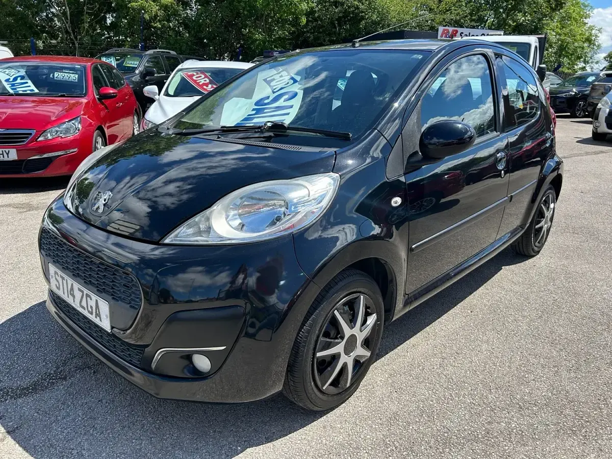 Used Peugeot 107 Active 2014 Black Hatchback