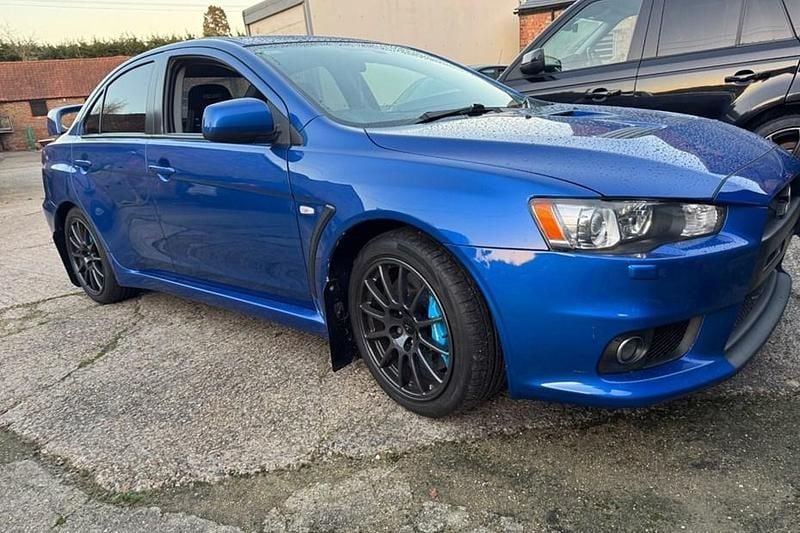 Used Mitsubishi Lancer 2010 Blue Sedan