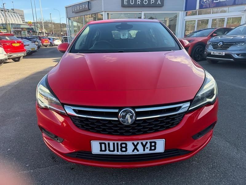Used Vauxhall Astra SRi 2018 Red Hatchback