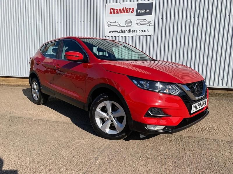 Used Nissan Qashqai Acenta Premium 140 HP (102 kW) 2020 Red SUV