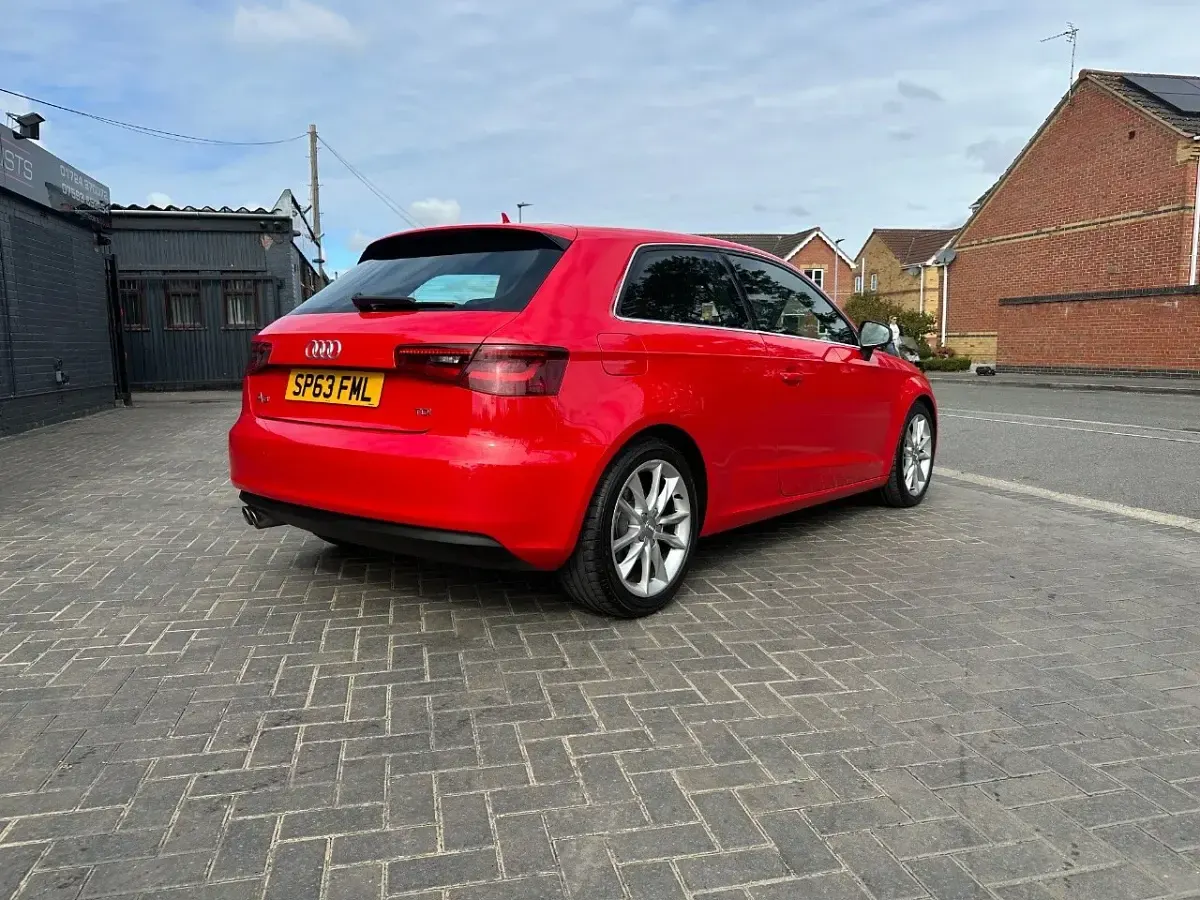 Used Audi A3 Sport 147 HP (108 kW) 2013 Red Hatchback
