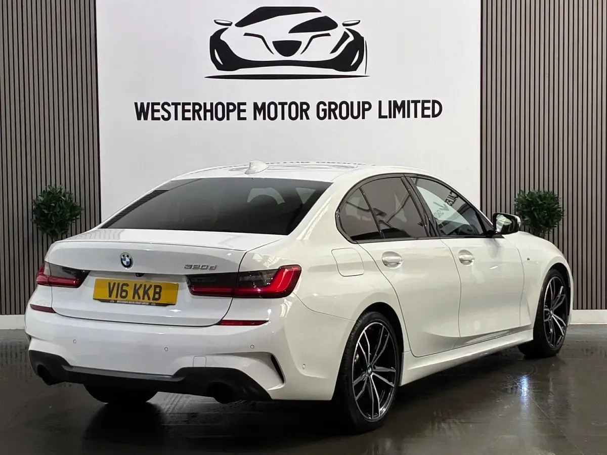 Used BMW 320 M Sport 187 HP (137 kW) 2019 White Sedan