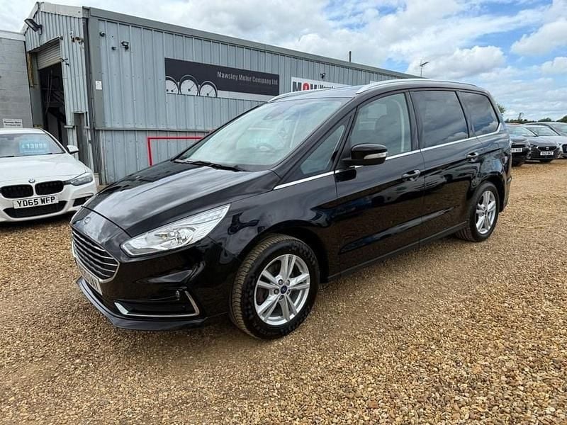 Black Used 2020 Ford Galaxy Titanium MPV | £11,490 (Good price) - Image 1/4