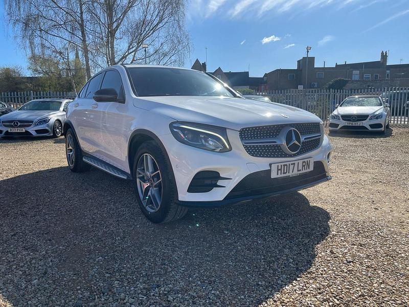 Used Mercedes GLC250 AMG Line Premium 2017 White Coupe