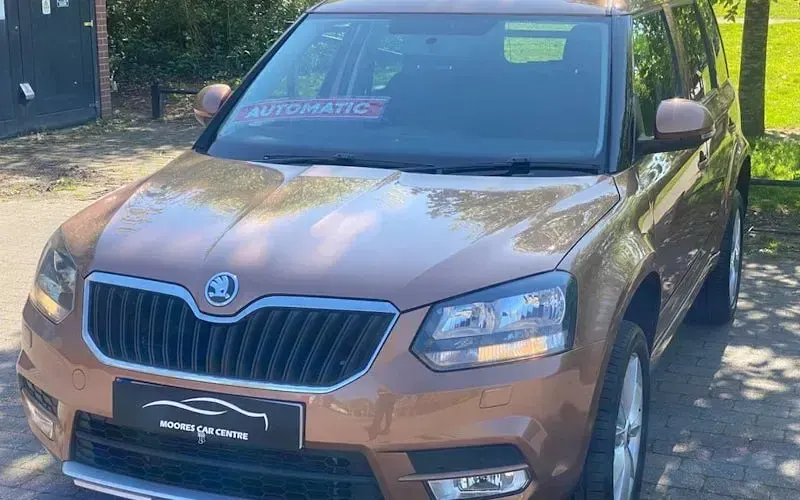 Used Skoda Yeti SE 105 HP (77 kW) 2014 Gold SUV