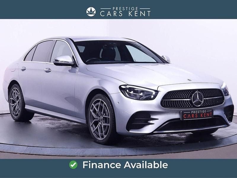 Silver Used 2022 Mercedes E400 AMG Line Premium Sedan | £37,850 (Expensive) - Image 1/4