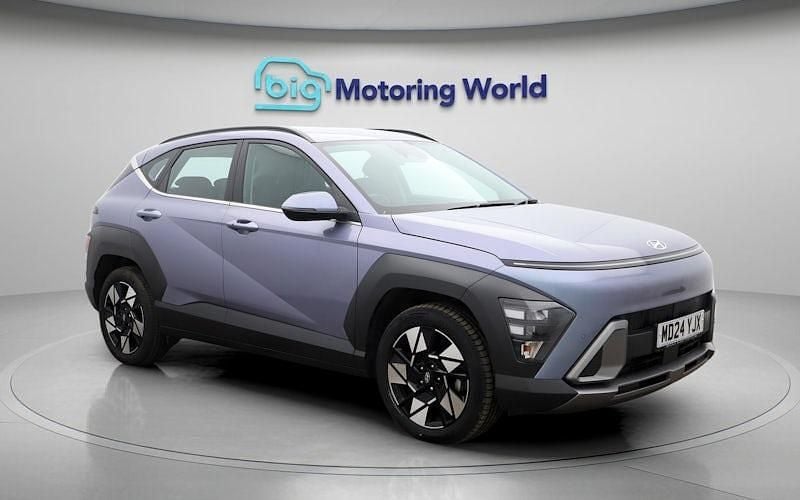 Used Hyundai Kona Advanced 141 HP (103 kW) 2024 Blue SUV