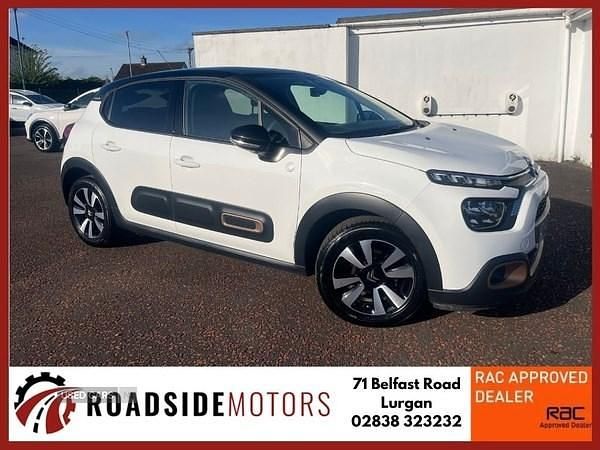 Begagnad Citroën C3 PureTech 82 HK (60 kW) 2023 Vit Halvkombi