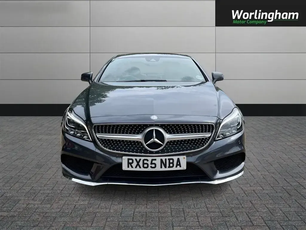 Begagnad Mercedes CLS350 AMG Line Premium 2015 Grå Sportkupé
