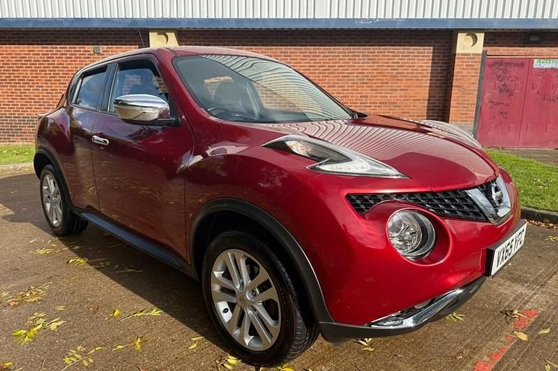 Red Used 2015 Nissan Juke Acenta Premium SUV | £4,495 (Fair price) - Image 1/1
