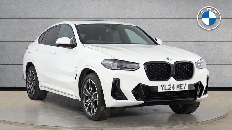 White Used 2024 BMW X4 M Sport SUV | £46,950 (Fair price) - Image 1/4