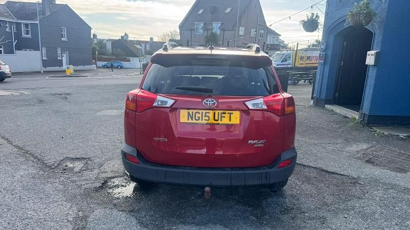 Begagnad Toyota RAV4 124 HK (91 kW) 2015 Röd SUV