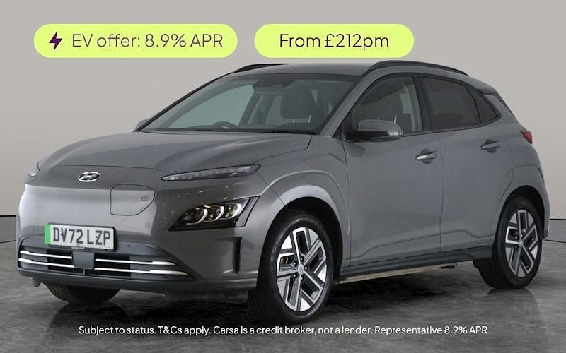 Grey Used 2022 Hyundai Kona Premium SUV | £13,161 (Fair price) - Image 1/3