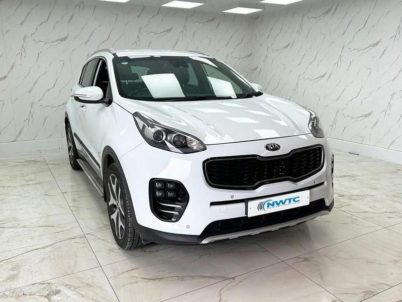 Used Kia Sportage GT-Line 174 HP (127 kW) 2016 White SUV