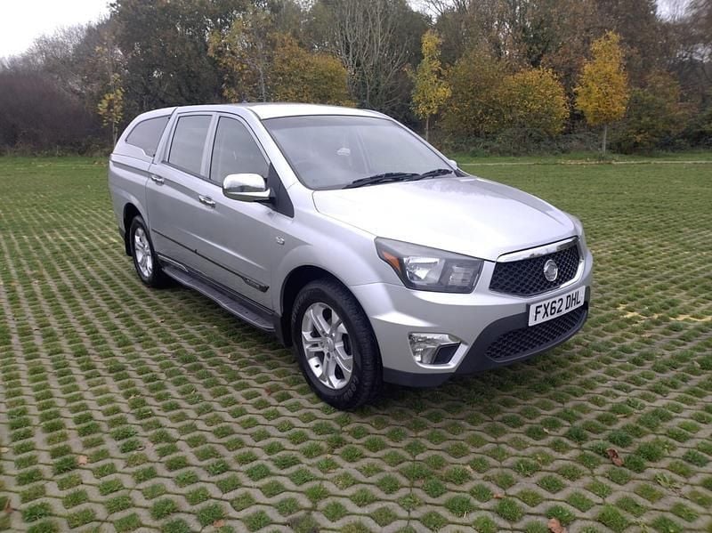 Silver Used 2012 Ssangyong Korando Pickup | £6,995 (Fair price) - Image 1/4