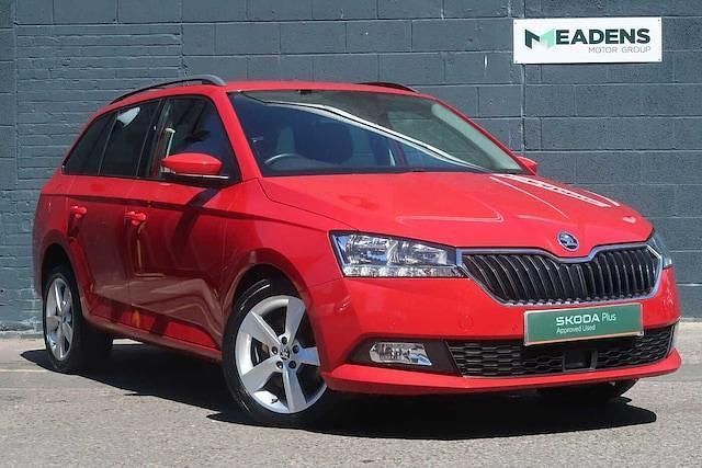 Velvet red metallic Used 2021 Skoda Fabia SE L Estate | £17,295 (Expensive) - Image 1/4