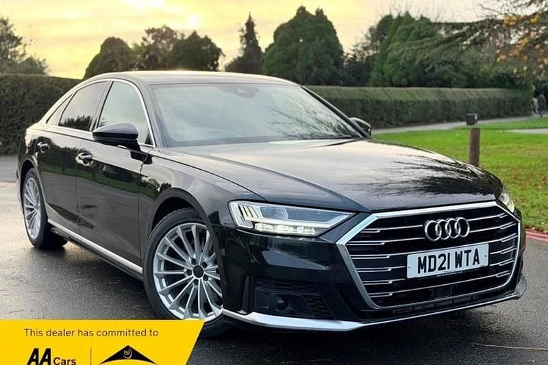 Black Used 2021 Audi A8 S-Line Sedan | £21,495 (Fair price) - Image 1/1
