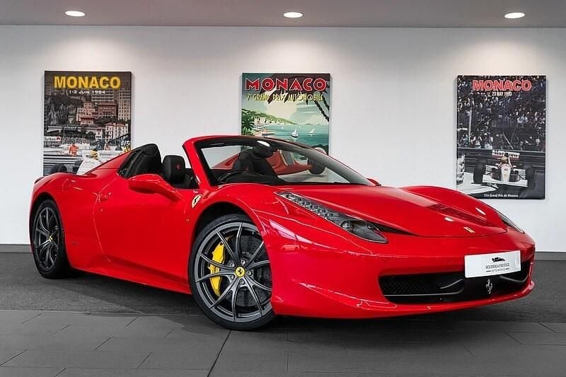 Used Ferrari 458 605 HP (444 kW) 2014 Rosso corsa Cabriolet