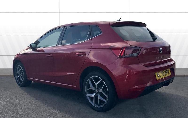 Used Seat Ibiza XCELLENCE Lux 116 HP (85 kW) 2020 Red Hatchback