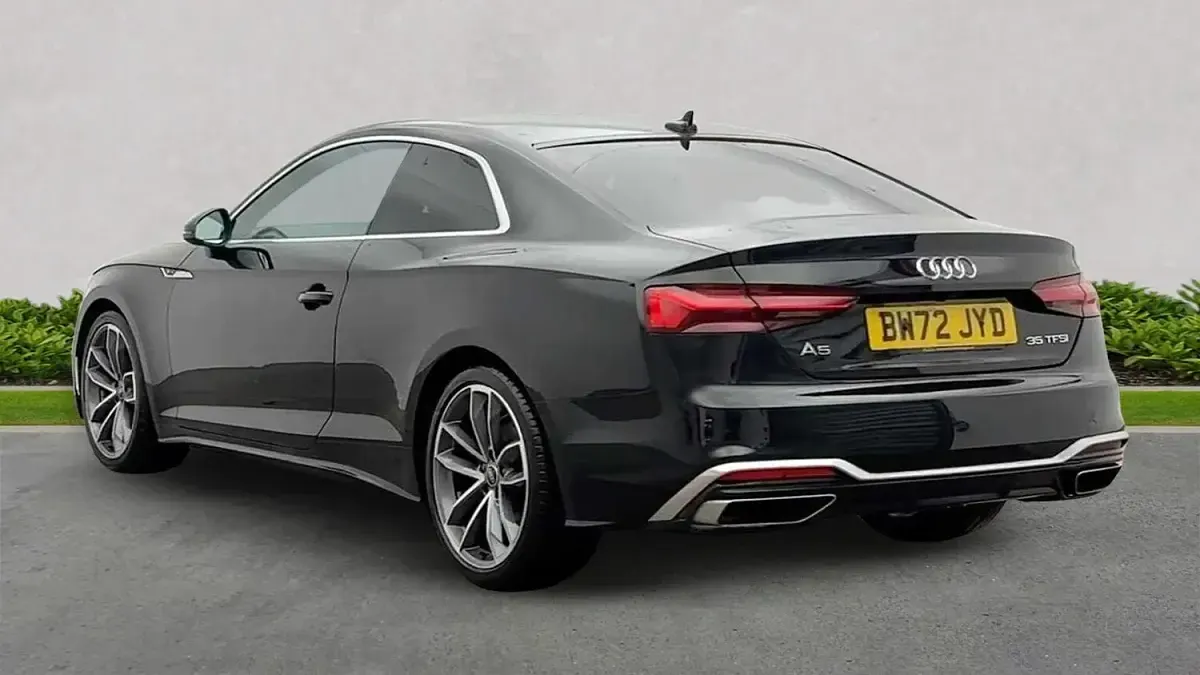 Used Audi A5 S-Line 150 HP (110 kW) 2023 Black Coupe