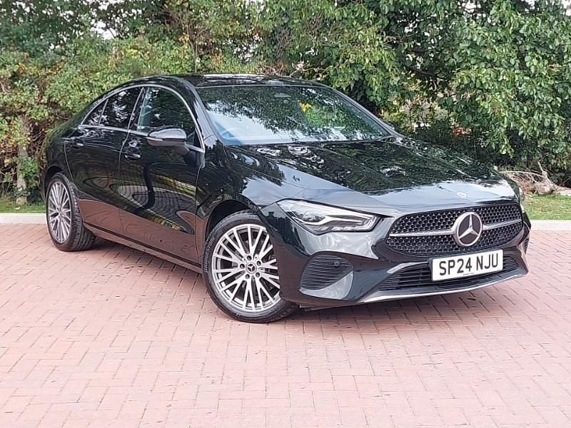 Black Used 2024 Mercedes CLA220 Executive Sedan | £28,998 (Fair price) - Image 1/4