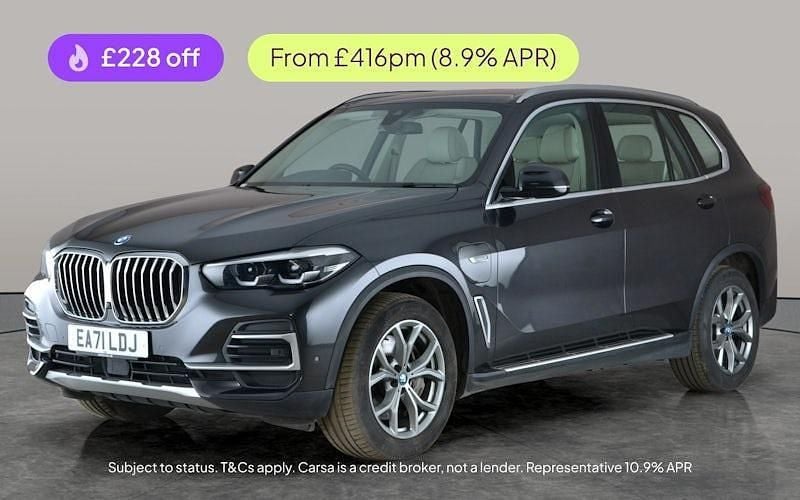 Grey Used 2021 BMW X5 xLine SUV | £28,315 (Good price) - Image 1/3