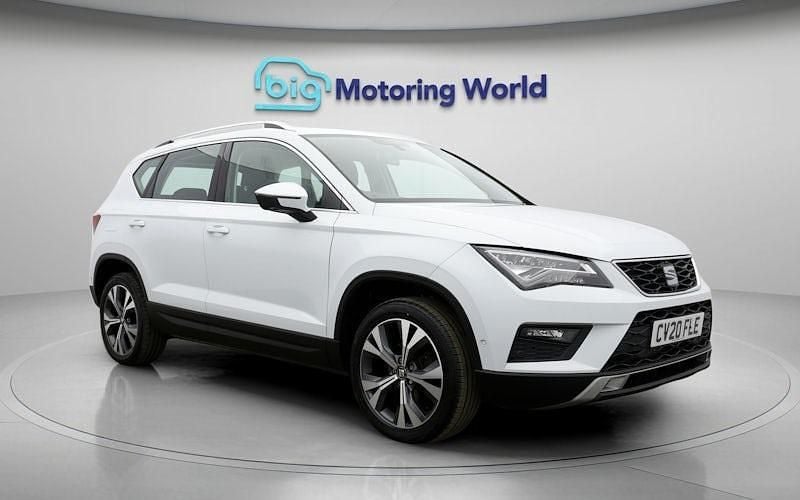 Used Seat Ateca SE Technology 150 HP (110 kW) 2020 White SUV