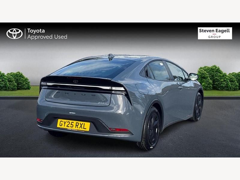 New Toyota Prius Design 2025 Grey Hatchback