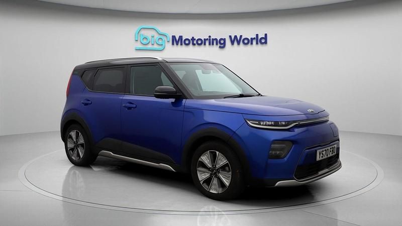 Used Kia Soul EV First Edition 2020 Blue SUV