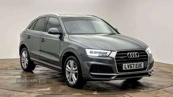 Used Audi Q3 S-Line 150 HP (110 kW) 2017 Grey SUV