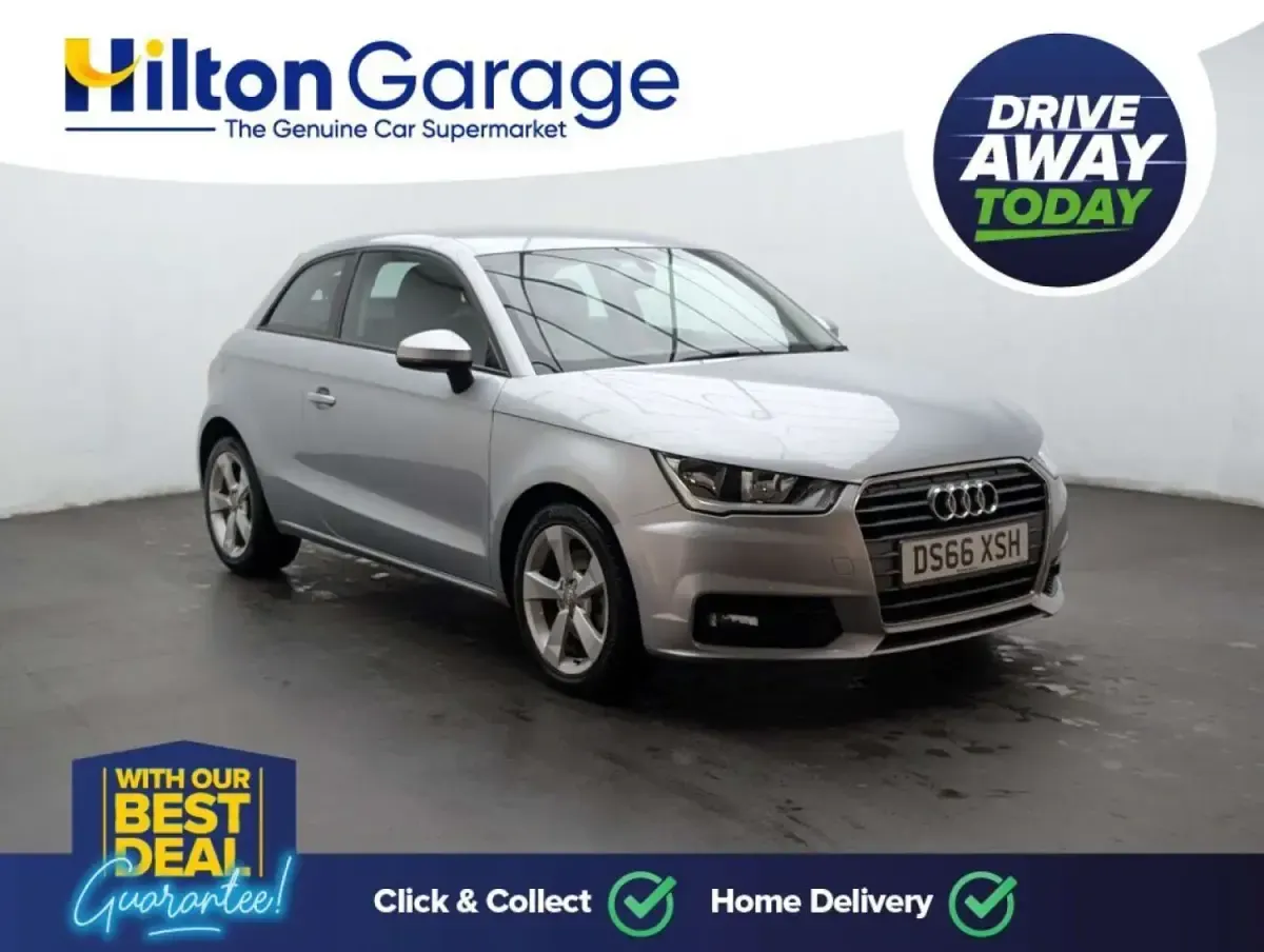 Begagnad Audi A1 Sport 125 HK (91 kW) 2016 Silver Halvkombi