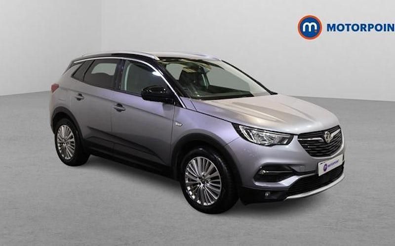 Used Vauxhall Grandland X Business Edition 131 HP (96 kW) 2020 Grey SUV