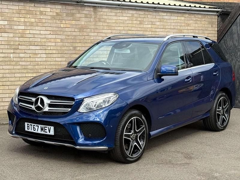 Blue Used 2017 Mercedes GLE250 AMG line SUV | £20,095 (Fair price) - Image 1/3