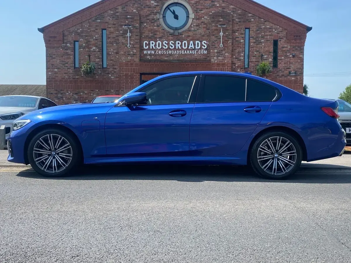 Used BMW 330e M Sport 2019 Portimao blue Sedan
