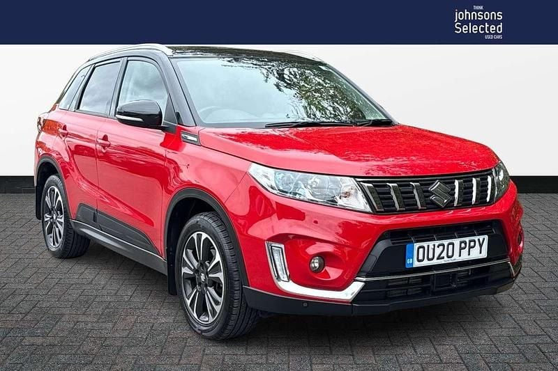 Red Used 2020 Suzuki Vitara SZ5 SUV | £15,790 (Fair price) - Image 1/4