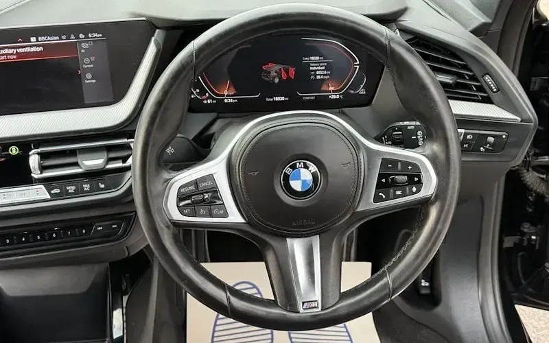 Used BMW 118 M Sport 136 HP (100 kW) 2023 Black Hatchback
