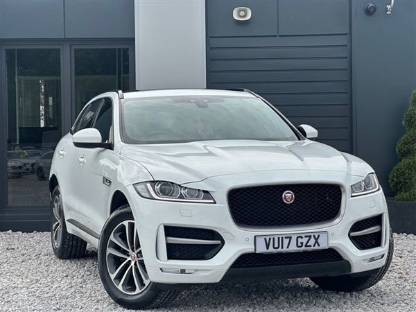 White Used 2017 Jaguar F-Pace R-Sport SUV | £17,995 (Fair price) - Image 1/1